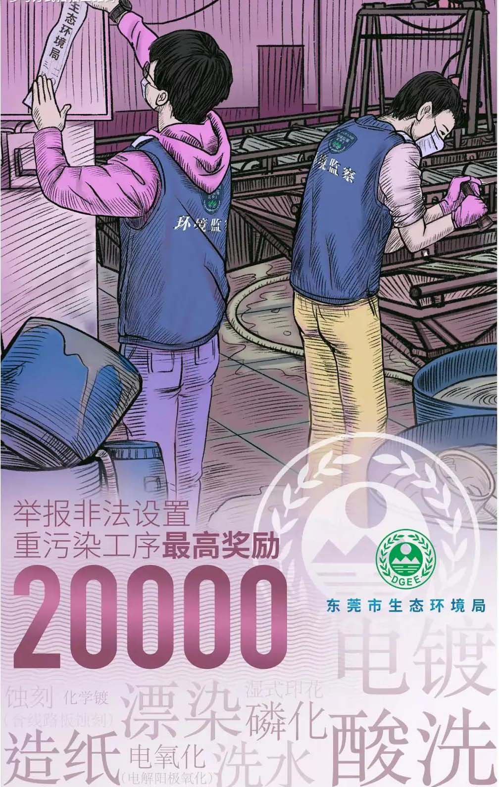东莞打击环境违法行为出重招，最高奖励20万！