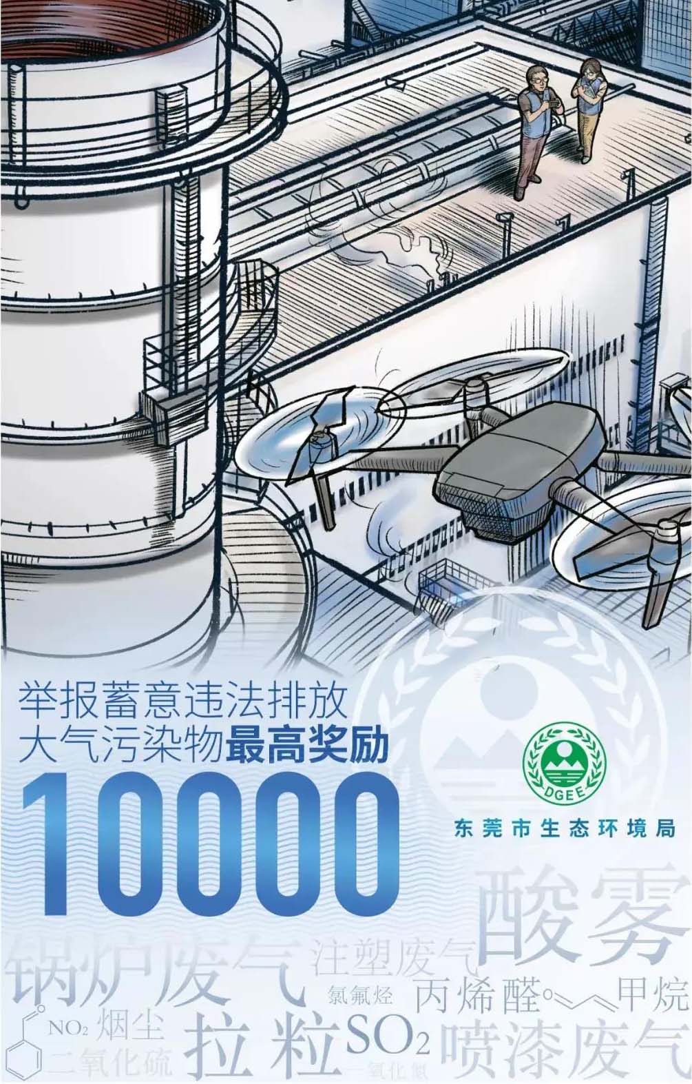 东莞打击环境违法行为出重招，最高奖励20万！