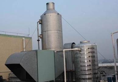 熔炉废气治理选用不锈钢喷淋净化塔